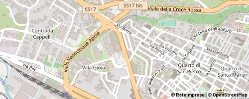 Mappa L'Aquila