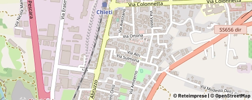 Mappa Chieti