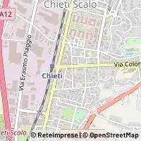 Mapa Chieti