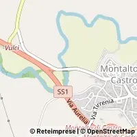 Mapa Montalto di Castro