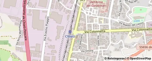 Mappa Chieti