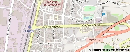 Mappa Chieti