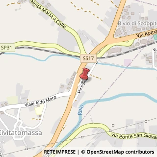 Mappa Via Roma, 13A, 67019 Scoppito, L'Aquila (Abruzzo)