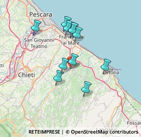 Mappa Via Roma, 66010 Miglianico CH, Italia (6.44273)