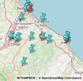 Mappa Via Roma, 66010 Miglianico CH, Italia (9.5045)