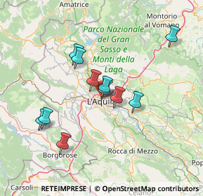 Mappa Viale Della Croce Rossa, 67100 L'Aquila AQ, Italia (12.91727)