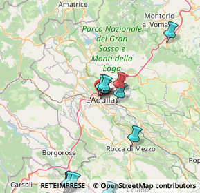 Mappa Viale Della Croce Rossa, 67100 L'Aquila AQ, Italia (23.9525)