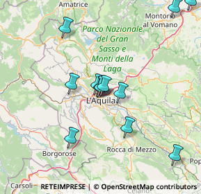 Mappa Viale Della Croce Rossa, 67100 L'Aquila AQ, Italia (15.45333)