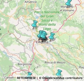 Mappa Viale Della Croce Rossa, 67100 L'Aquila AQ, Italia (20.6575)