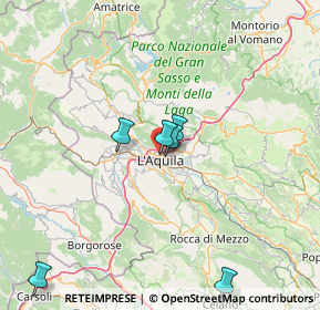 Mappa Viale Della Croce Rossa, 67100 L'Aquila AQ, Italia (30.44583)