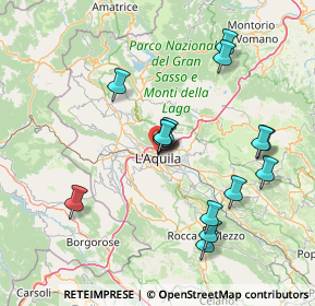 Mappa Viale Della Croce Rossa, 67100 L'Aquila AQ, Italia (15.466)