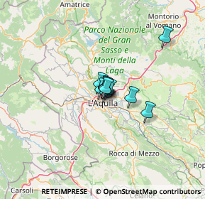 Mappa Viale Della Croce Rossa, 67100 L'Aquila AQ, Italia (5.07909)