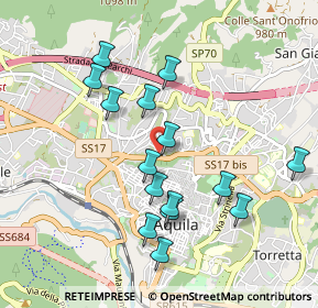 Mappa Viale Della Croce Rossa, 67100 L'Aquila AQ, Italia (0.964)