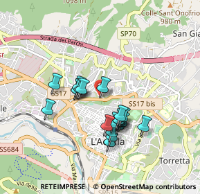 Mappa Viale Della Croce Rossa, 67100 L'Aquila AQ, Italia (0.764)