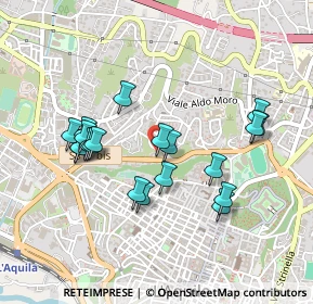 Mappa Viale Della Croce Rossa, 67100 L'Aquila AQ, Italia (0.4555)