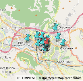 Mappa Viale Della Croce Rossa, 67100 L'Aquila AQ, Italia (0.99643)