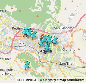 Mappa Viale Della Croce Rossa, 67100 L'Aquila AQ, Italia (1.27909)