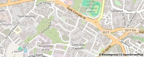 Mappa L’Aquila