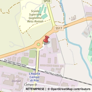 Mappa Via Campo di Pile, 67100 L'Aquila AQ, Italia, 67100 L'Aquila, L'Aquila (Abruzzo)