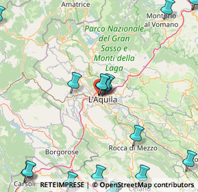 Mappa Via Giovanni di Vincenzo, 67100 L'Aquila AQ, Italia (27.233)