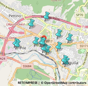 Mappa Via Giovanni di Vincenzo, 67100 L'Aquila AQ, Italia (0.85071)