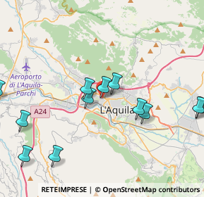 Mappa Via Giovanni di Vincenzo, 67100 L'Aquila AQ, Italia (4.805)
