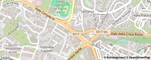 Mappa L'Aquila