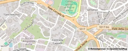 Mappa L'Aquila