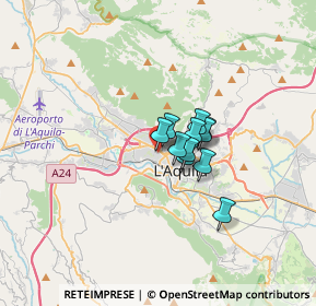 Mappa Via Mario Tradardi, 67100 L'Aquila AQ, Italia (1.82545)