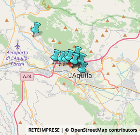 Mappa Via Mario Tradardi, 67100 L'Aquila AQ, Italia (1.30818)