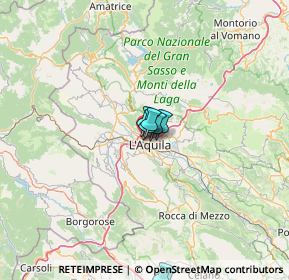 Mappa Via Mario Tradardi, 67100 L'Aquila AQ, Italia (40.175)