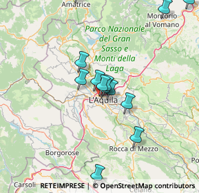 Mappa Via Mario Tradardi, 67100 L'Aquila AQ, Italia (14.49077)