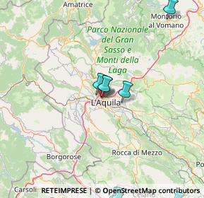 Mappa Via Mario Tradardi, 67100 L'Aquila AQ, Italia (28.33692)