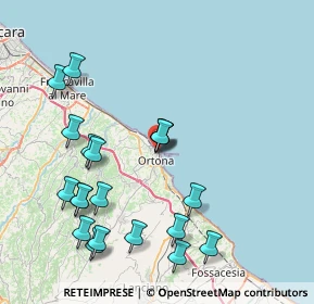 Mappa Via Leone Acciaiuoli, 66026 Ortona CH, Italia (9.258)