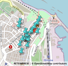 Mappa Via Leone Acciaiuoli, 66026 Ortona CH, Italia (0.1815)