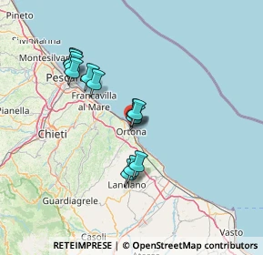 Mappa Via Leone Acciaiuoli, 66026 Ortona CH, Italia (12.41333)