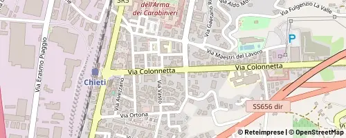 Mappa Chieti