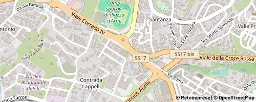 Mappa L'Aquila