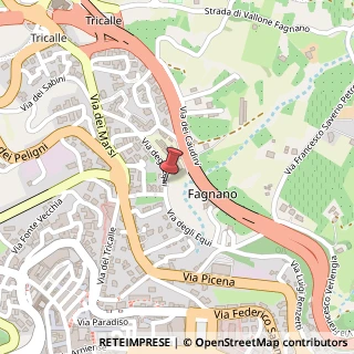 Mappa Via degli Equi, 26, 66100 Chieti, Chieti (Abruzzo)