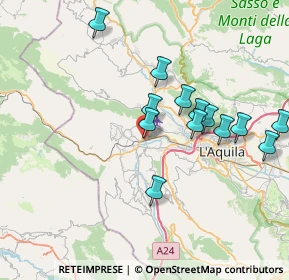 Mappa S. S. 17 km 30+900 L'Aquila Località Centi Colella, 67018 L'Aquila AQ, Italia (7.51692)