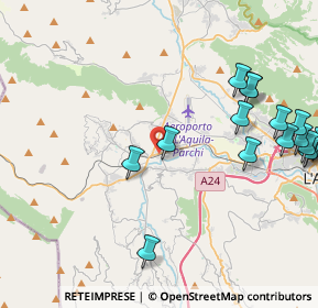 Mappa S. S. 17 km 30+900 L'Aquila Località Centi Colella, 67018 L'Aquila AQ, Italia (5.98211)