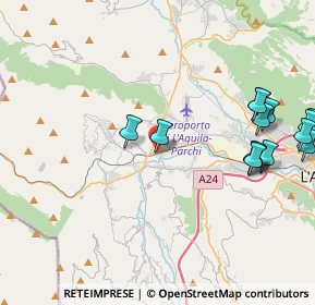 Mappa S. S. 17 km 30+900 L'Aquila Località Centi Colella, 67018 L'Aquila AQ, Italia (6.33)