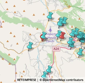 Mappa S. S. 17 km 30+900 L'Aquila Località Centi Colella, 67018 L'Aquila AQ, Italia (5.339)