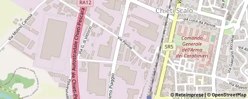 Mappa Chieti