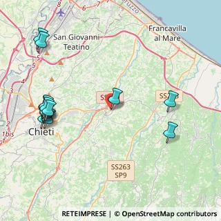 Mappa Via Roma, 66010 Ripa Teatina CH, Italia (5.42071)