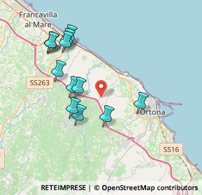 Mappa C.da Aquilano, 66026 Ortona CH, Italia (3.97385)