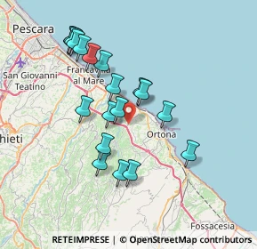 Mappa C.da Aquilano, 66026 Ortona CH, Italia (7.09684)