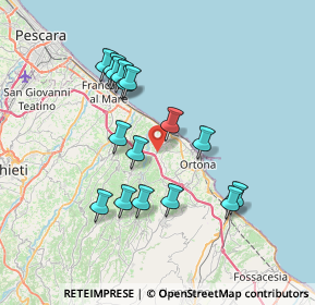 Mappa C.da Aquilano, 66026 Ortona CH, Italia (6.98375)