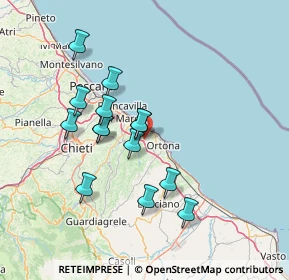 Mappa C.da Aquilano, 66026 Ortona CH, Italia (13.34429)