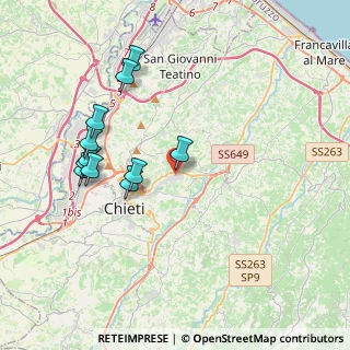 Mappa Via Muzii, 66100 Chieti CH, Italia (4.05273)